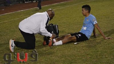 اختبار طبي ليحيى حامد بالمحلة قبل مباراة وادي دجلة