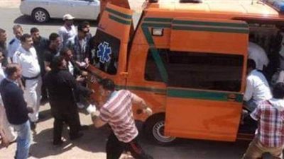 إصابة ٣ أشخاص في حادث انقلاب سيارة بالإسماعيلية