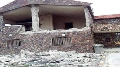 سقوط صاروخ على منزل في السويداء السورية في الاستهدافات الإسرائيلية