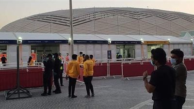 فتح أبواب استاد المدينة التعليمية لجماهير الأهلي والدحيل | صور