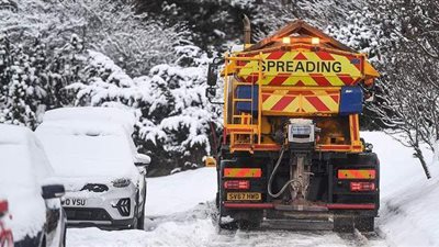 تحذير من تساقط الثلوج فى بريطانيا خلال الايام الخمسة المقبلة