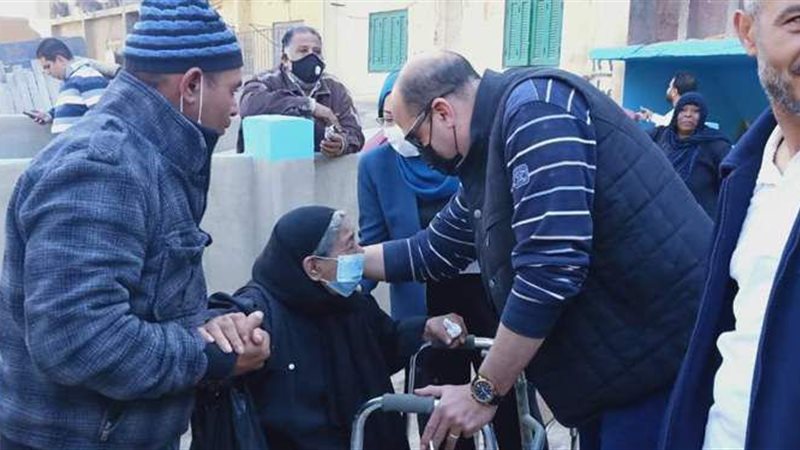 السيدة المسنة