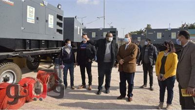 وصول مولدات ديزل وطلمبات لرفع كفاءة المحطات والآبار بأسيوط |فيديو