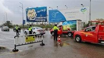 إعادة فتح طريق الزعفرانة اتجاه العين السخنة