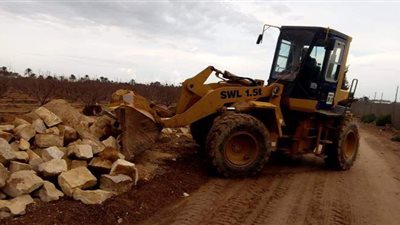 إزالة 4 حالات تعد على الأراضي الزراعية وأملاك الدولة بالبحيرة