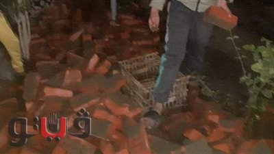 إحباط محاولة بناء سور مخالف بأحد شوارع الإسماعيلية | صور