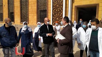 وكيل وزارة الصحة بالشرقية يتفقد مستشفى صدر الزقازيق