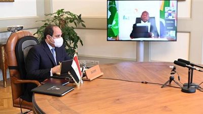 السيسي يطالب قادة أفريقيا بحفظ حقوق مصر المائية في نهر النيل