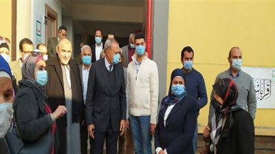 محافظ القليوبية يزور مدارس إدارة شبين القناطر التعليمية