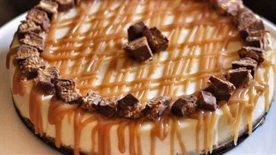 طريقة عمل التشيز كيك البارد بالموز والكراميل