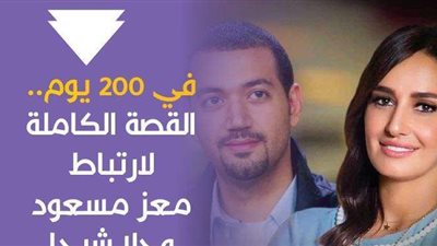 في 200 يوم.. القصة الكاملة لارتباط معز مسعود وحلا شيحا| فيديوجراف