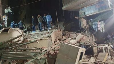 النيابة تستعلم عن حالة المصابين في انهيار منزل ببولاق
