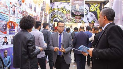 استمرار توزيع الدعاية على المصوتين بانتخابات المحامين | صور