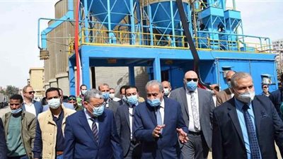وزير التموين: وضع محصول القمح في المنيا مطمئن | صور