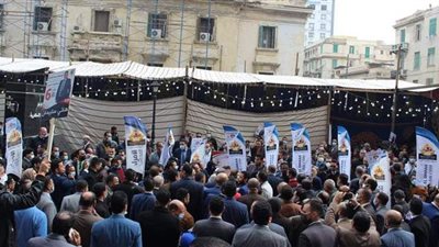 مشادات كلامية بين أنصار المرشحين على مقعد نقيب المحامين بالإسكندرية