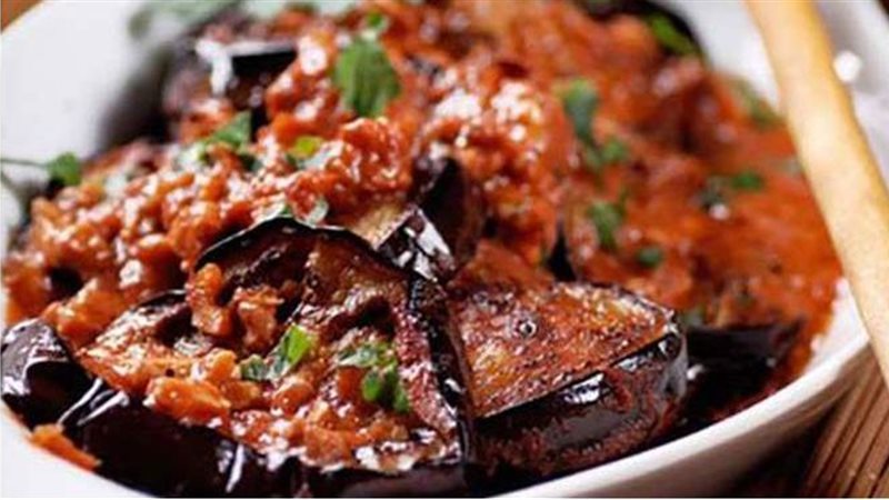 طريقة عمل طاجن الباذنجان
