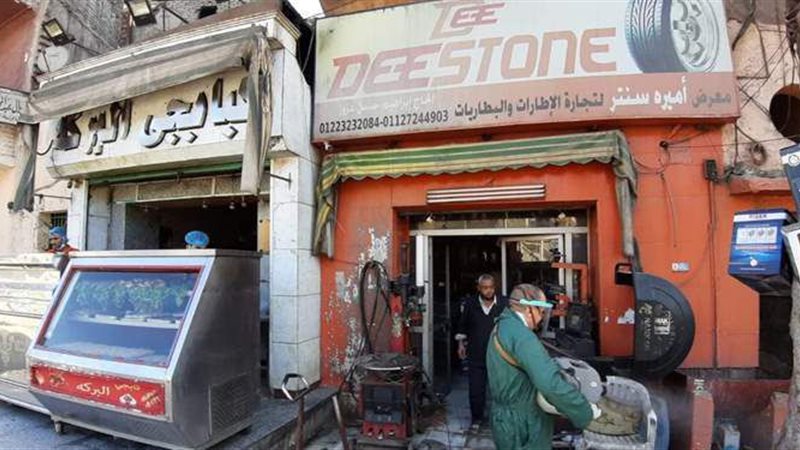 حملة تعقيم بحي جنوب
