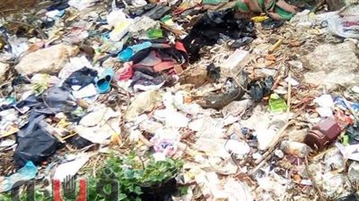 مساكن الوحدة المحلية بالغريب في زفتى.. غارقة بين القمامة والصرف الصحي