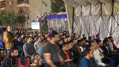 مقاهي مدينة نصر كاملة العدد لمشاهدة مباراة الأهلي وبايرن ميونيخ | فيديو وصور