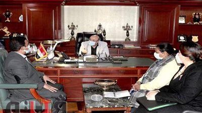 للنهوض بقطاع الآثار.. محافظ بني سويف يلتقى مشرف عام متاحف مصر الوسطى