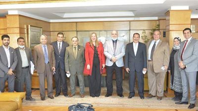 جامعة الفيوم تستقبل رئيس مجلس الأعمال الأفريقي