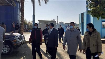 سكرتير مساعد أسيوط يتفقد مشروع مياه الشرب بقريتي الشامية والخوالد |صور