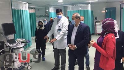 وكيل الصحة بالدقهلية يتفقد جاهزية مركز لقاح الكورونا بمستشفى المنصورة