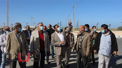 محافظ مطروح يتفقد 