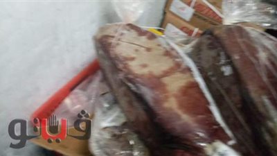 ضبط 221 كيلو برجر وسجق فاسد بالمحلة | صور