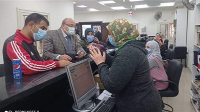 جولة مفاجئة لوكيل تموين الإسكندرية لمراكز خدمات المواطنين بالمنتزه