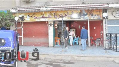 في جولة للمحافظ.. غلق كافتيريا بكورنيش طنطا لتعديها على حرم الطريق