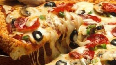 طريقة عمل البيتزا فى البيت