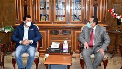 ​أشرف صبحي يصل شمال سيناء لافتتاح المهرجان الرياضي بالعريش