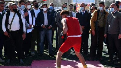 وزير الرياضة يشهد انطلاق معسكر المشروع القومي للموهبة والبطل الأوليمبي
