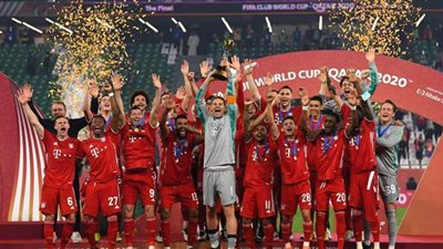 بايرن ميونخ يفوز بالسداسية ويكرر إنجاز برشلونة