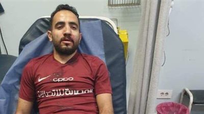إصابة متعب المقاصة بكسر في الأنف ويخضع لجراحة الأحد.. صور