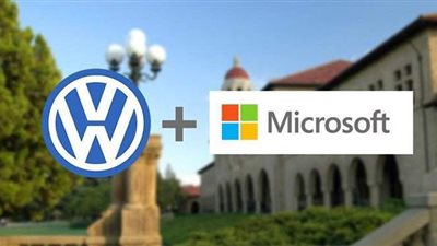 تعاون بين فولكس فاجن ومايكروسوفت لتطوير القيادة الذاتية الآمنة