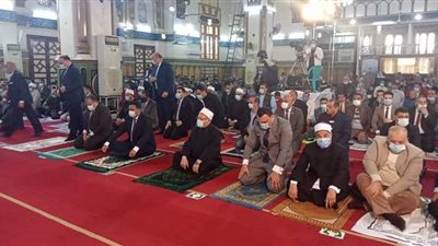 مفتي الجمهورية ووزير الأوقاف في الدقهلية احتفالا بعيدها القومي | فيديو