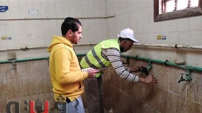 تركيب قطع توفير المياه بدور العبادة بأبو كبير في الشرقية