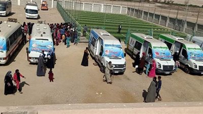 فحص وعلاج 1679 حالة خلال قافلة بـ