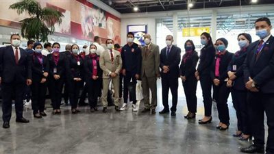 مطار القاهرة يحتفي بالأهلي بعد التتويج ببرونزية بطولة العالم للأندية