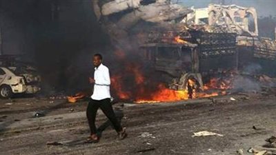 انفجار ضخم يهز سوق باكارا بالعاصمة الصومالية مقديشو