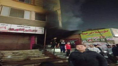 السيطرة على حريق بمخزن للمفروشات بشبرا الخيمة