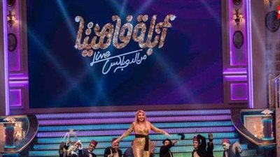 وصلة رقص بلدي وطبل للفنانة نادية الجندي على الهواء | فيديو