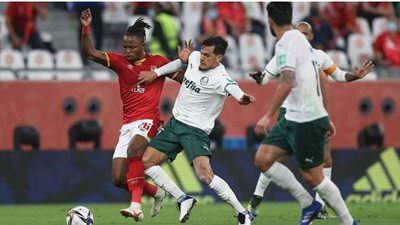 الأهلي يفشل في فك شفرة بالميراس بالشوط الأول | صور