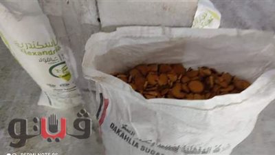 ضبط مصنع بالإسماعيلية يقوم بإعادة تصنيع البسكوت الفاسد للأطفال | صور