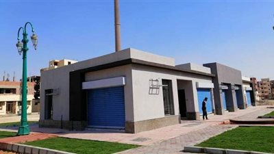 الانتهاء من تنفيذ سوق تجارية بمساحة ١٠١٤ م٢ في المنيا الجديدة