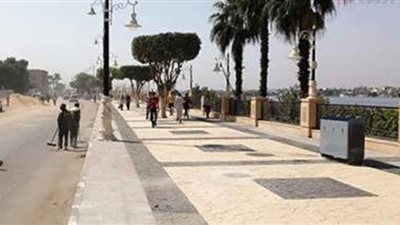 حماية النيل بالأقصر تكشف حقيقة انهيار كورنيش أرمنت