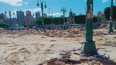 تطوير ميدان محطة مصر في الإسكندرية | صور