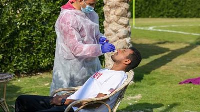 سيراميكا يجري مسحة كورونا قبل مواجهة الاتحاد | صور